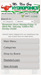 Mobile Screenshot of mrniceguyhydroponics.com